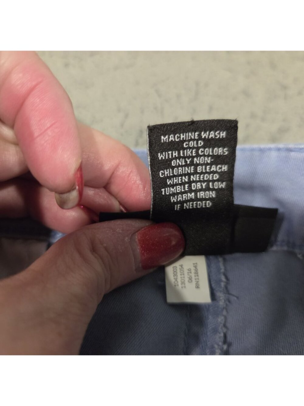 Lane Bryant Light Blue Stretch Boyfriend Pants Size 20 - Picture 6 of 6